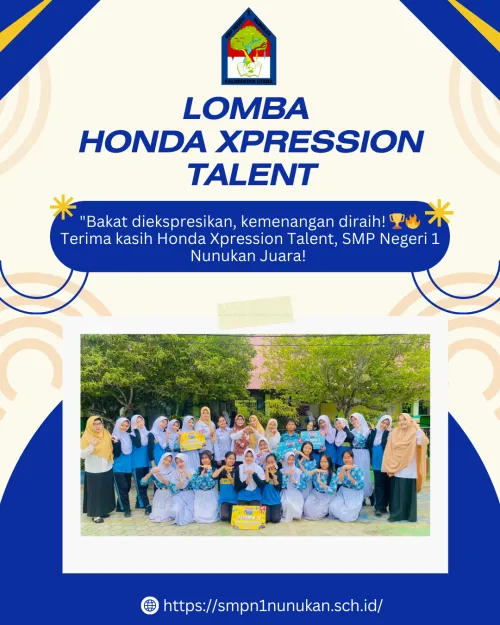 JUARA LOMBA HONDA XPRESSION TALENT 2025