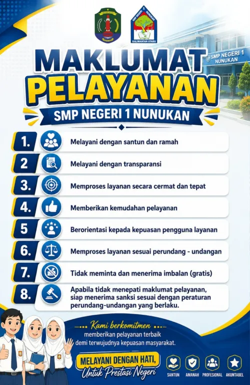 MAKLUMAT PELAYANAN SMPN 1 NNK