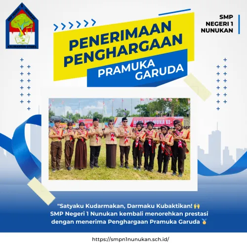 PENERIMA PENGHARGAAN PRAMUKA GARUDA 