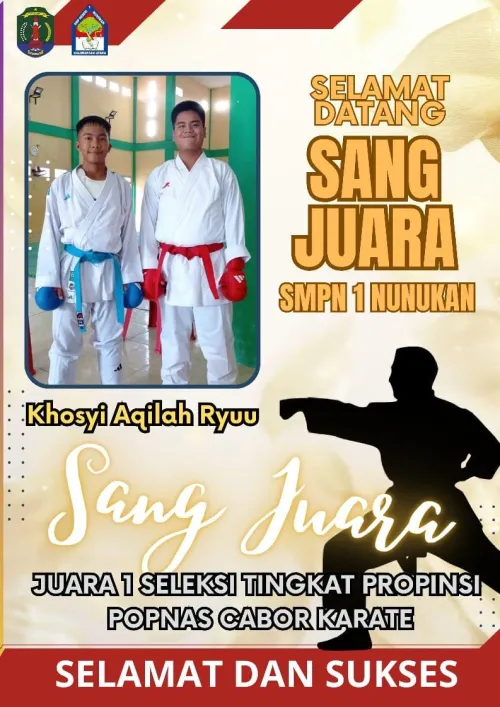 SANG JUARA POPNAS CABOR KARATE